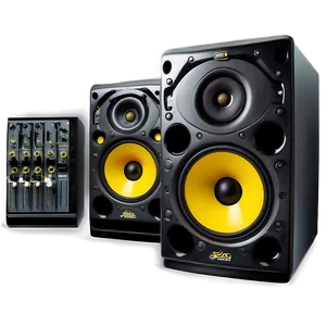 Professional Studio Monitor Png Gso35 PNG image