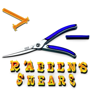 Professional Tailor's Shears PNG Mns