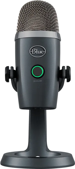 Professional U S B Microphone Blue Yeti PNG image
