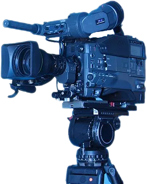 Professional Video Camera Setup PNG