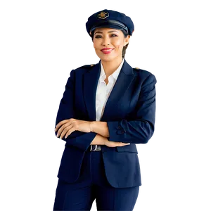 Professional Woman Pilot Png 06252024 PNG image