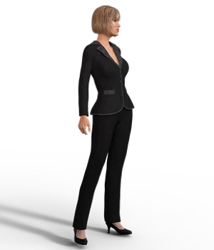 Professional Womanin Business Attire