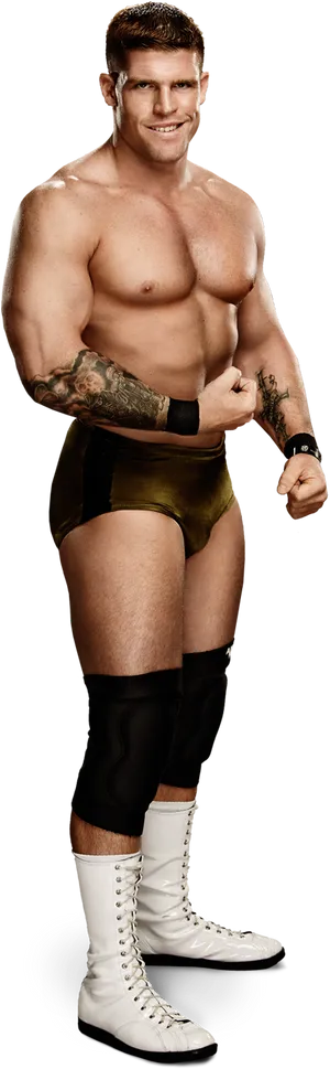 Professional Wrestler Pose PNG