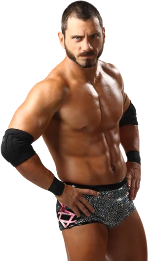 Professional Wrestler Pose Aries PNG image