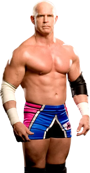 Professional Wrestler Pose