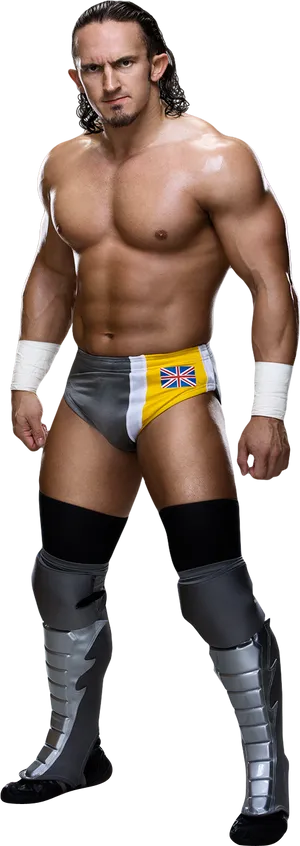 Professional Wrestler Pose PNG