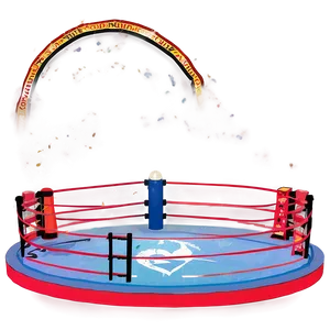 Professional Wrestling Ring Png 06202024 PNG image