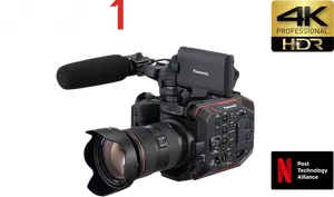 Professional4 K H D R Camera E V A1 PNG image