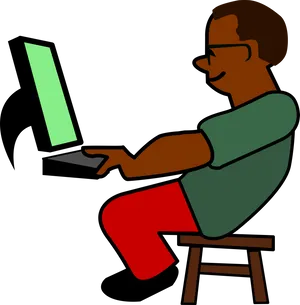 Programmerat Work Cartoon PNG image