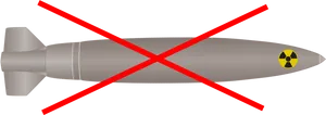 Prohibited Nuclear Weapon Graphic PNG