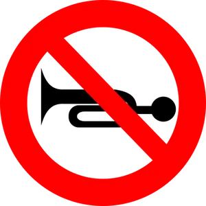 Prohibition Sign Graphic PNG image