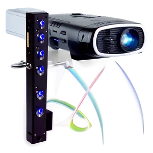 Projector With Remote Control PNG 06122024