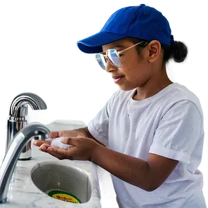 Proper Hand Wash For All Ages Png 06122024 PNG image