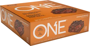 Protein Brownie Bars Box PNG