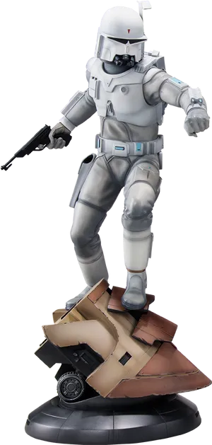 Prototype Armor Figure Standing PNG image