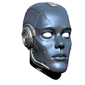 Prototype Robot Head PNG Xfj
