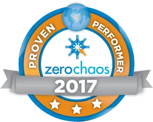 Proven Performer Zero Chaos Award2017 PNG