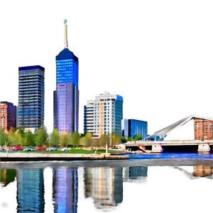 Providence Rhode Island Skyline PNG Fam
