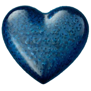 Prussian Blue Heart Emoji PNG 06272024 PNG