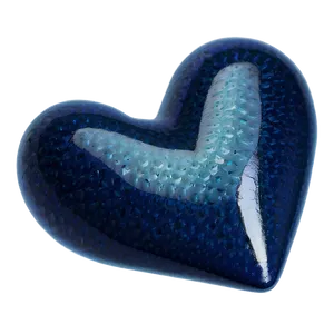 Prussian Blue Heart Emoji PNG 06272024 PNG