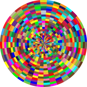 Psychedelic_ Color_ Wheel PNG image