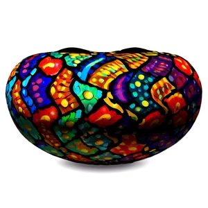 Psychedelic Lets Glow Crazy Pattern PNG 06292024