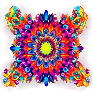 Psychedelic Lets Glow Crazy Pattern Png 87 PNG image