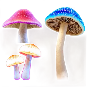 Psychedelic Mushrooms Png Dty PNG image