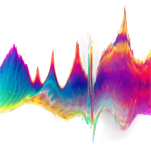 Psychedelic Sound Wave Png 05232024 PNG image