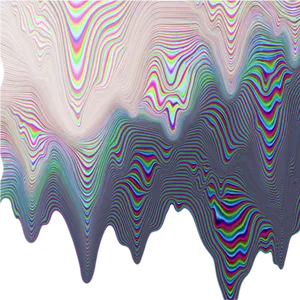 Psychedelic Wave Patterns PNG image