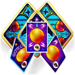 Psychic Tarot Cards PNG Twi40 PNG