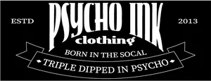 Psycho Ink Clothing Logo2013 PNG