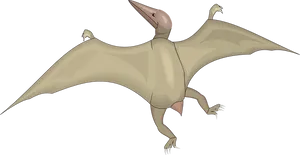 Pterosaur Illustration PNG image