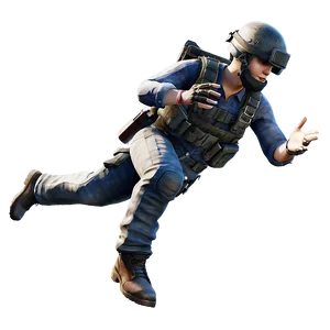 Pubg Character Parachuting PNG Sgh91 PNG