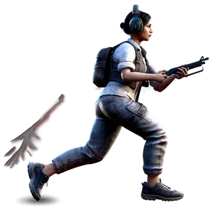 Pubg Character Running PNG Lld40 PNG