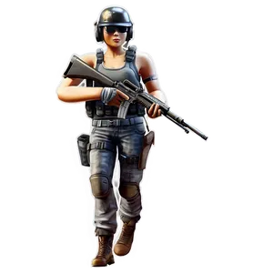 Pubg Character With Chicken Dinner PNG 77 PNG