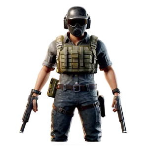 Pubg Character With Flare Gun PNG 47