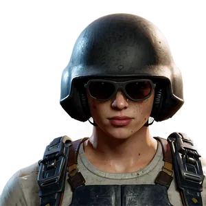 Pubg Character With Level 3 Helmet PNG Kjh PNG