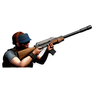 Pubg Character With M24 Sniper PNG 83 PNG