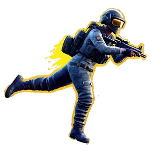 Pubg Hero In Battle Gear Png Lma PNG image