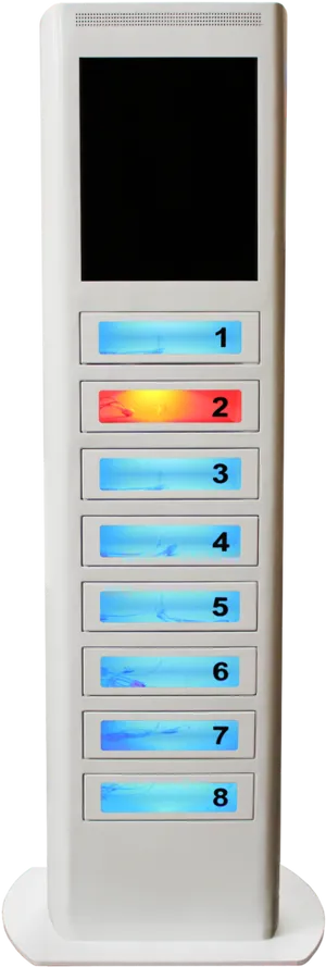 Public Phone Charging Station PNG image