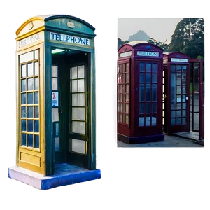 Public Telephone Booth PNG Csk PNG