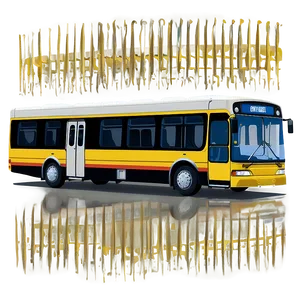 Public Transport Car Vector PNG 14
