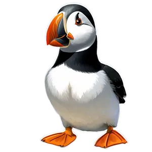 Puffin Cartoon Png 37 PNG image