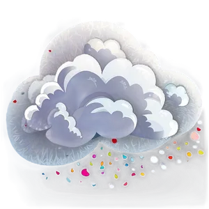Puffy Cloud Vector PNG Tmr54 PNG