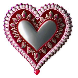 Puffy Heart Border Png Ggp PNG image