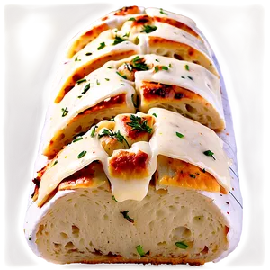 Pull-apart Garlic Bread PNG Nhc PNG