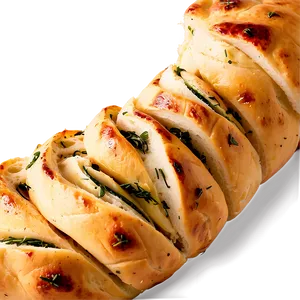 Pull-apart Garlic Bread PNG Qgl61 PNG