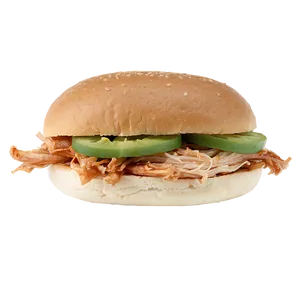 Pulled Chicken Sandwich PNG 84
