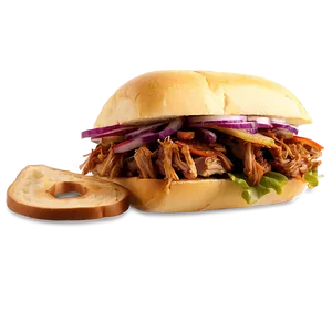 Pulled Pork Sandwich PNG Yci